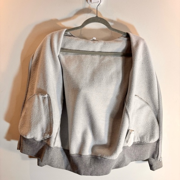 COMME DES GARCONS PLAY Sz S Hoodie with Heart Patch and Decals at Back Zipper - Picture 8 of 12